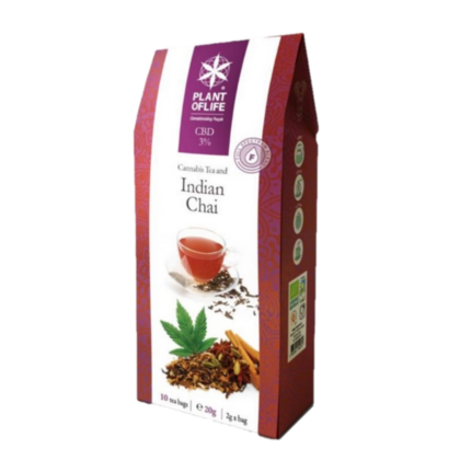Plant of Life Alimenti Tisana alla canapa naturale 10 bustine da 1,5 g