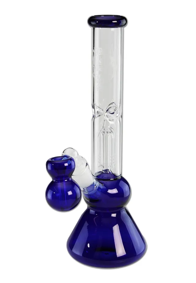 Black Leaf Parafernalia Fly Ice Bong 4-Arm Percolator bong con precooler