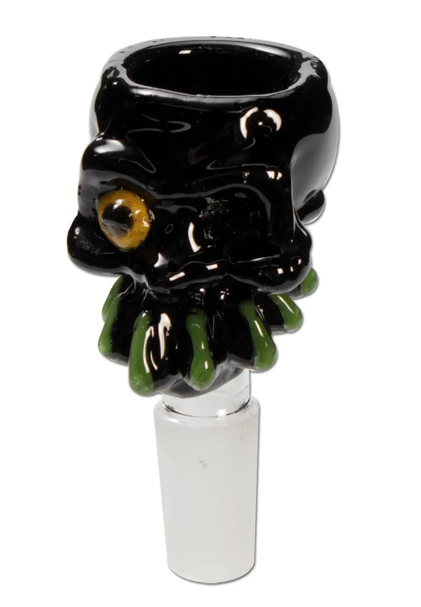 Glass Bowl Zombie black braciere in vetro SG 14/SG 19