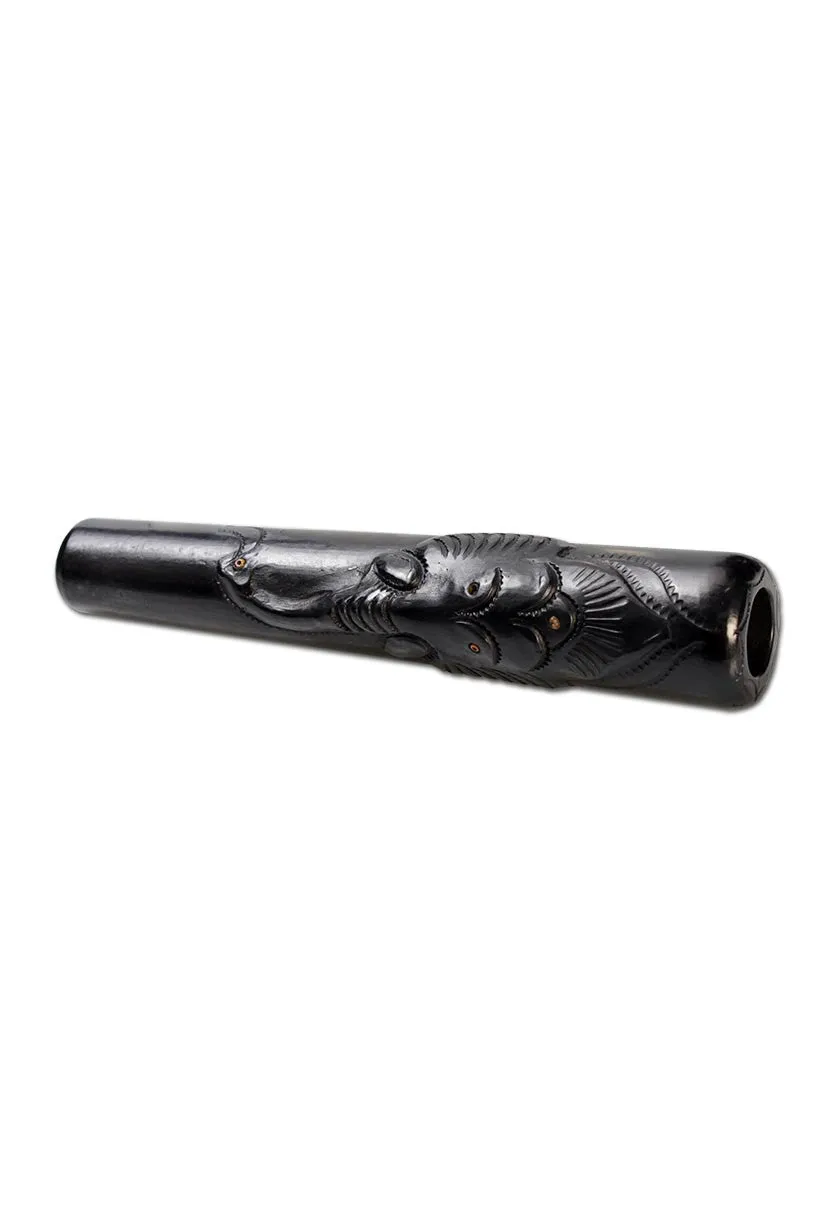 Plantadiscount Parafernalia Ceramic Chillum Ganesha chillum in ceramica