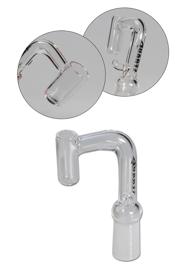 Near Dark Parafernalia Quartz Dabbing Banger with Pod for Heating Coil