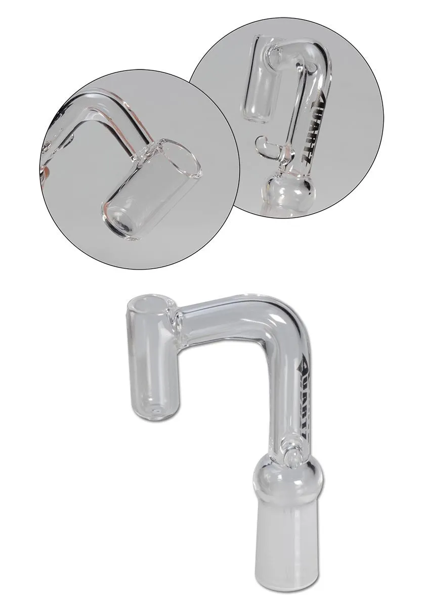 Near Dark Parafernalia Quartz Dabbing Banger with Pod for Heating Coil