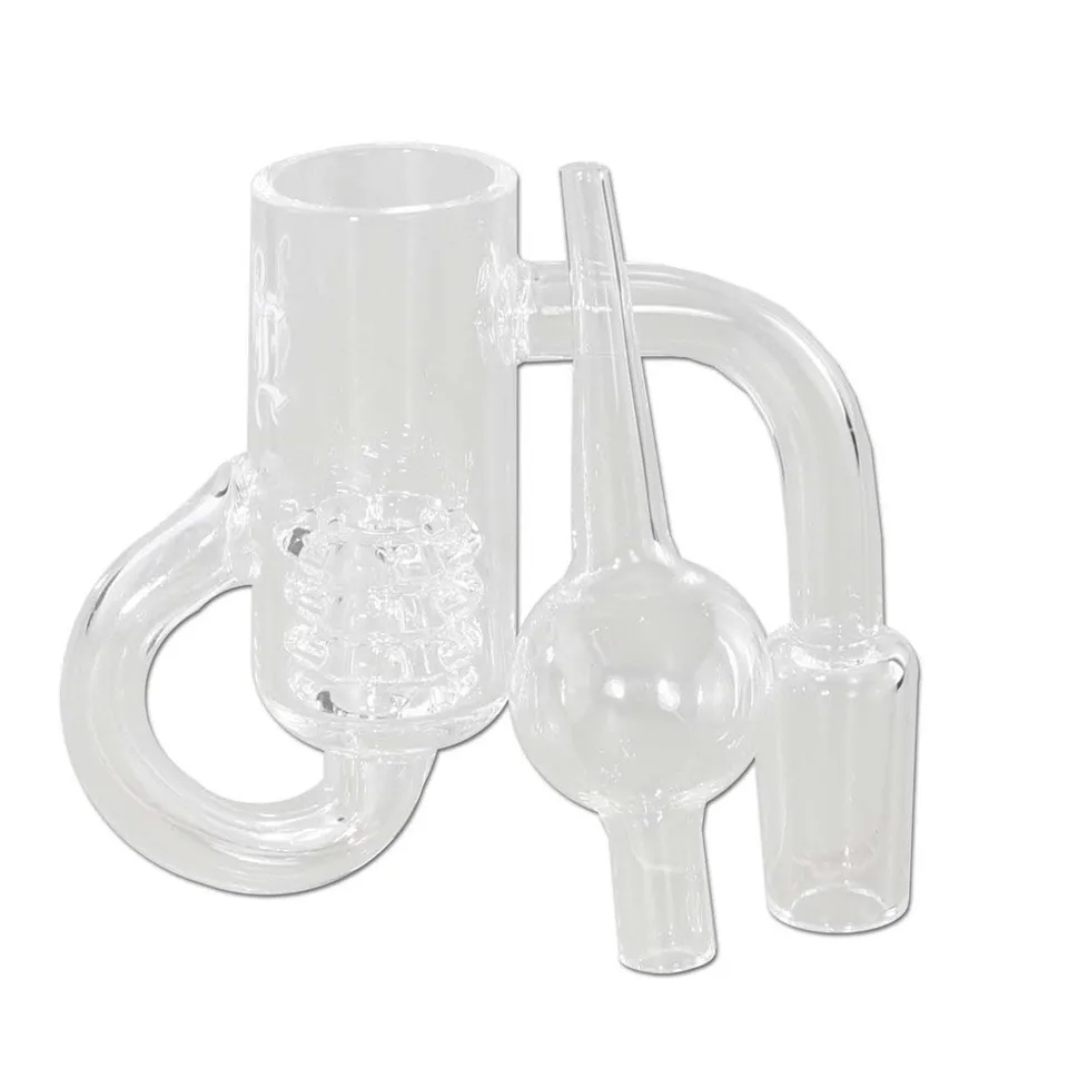 Black Leaf Parafernalia Loop Banger with Insert and Carb Cap banger