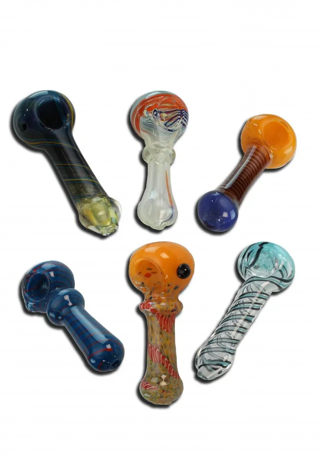 Plantadiscount Hand Pipes Set pipe in vetro 6 pezzi
