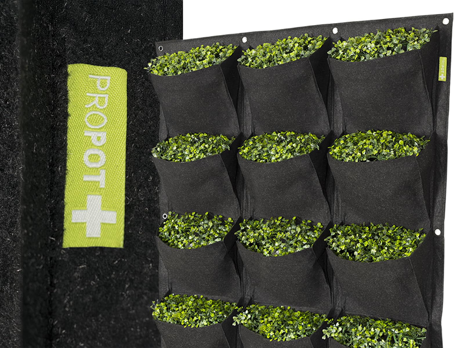 Garden HighPro PROPOT WALL 12 vaso da parete 12 scomparti in PET riciclato