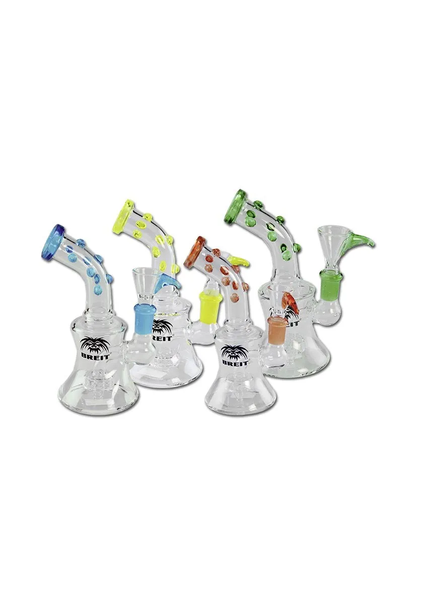BREIT Parafernalia Mini Bubbler + Drum Percolator bubbler in borosilicato