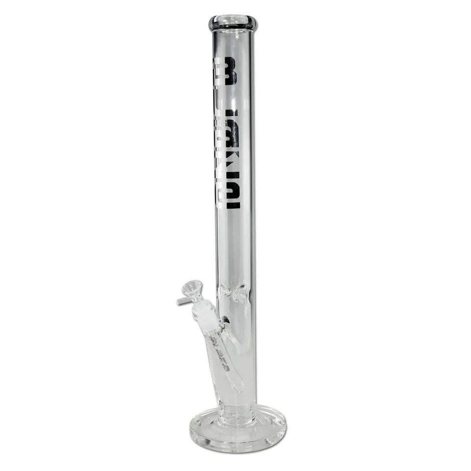 BLAZE GLASS Parafernalia PLAIN Cylinder Bong Ice bong XL
