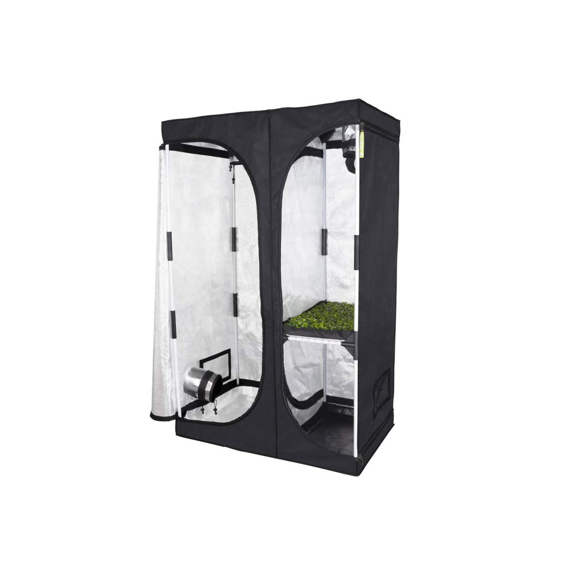 Garden HighPro PROBOX GROW TENTS PL grow box 100 x 60 x 160 cm Mylar 97%
