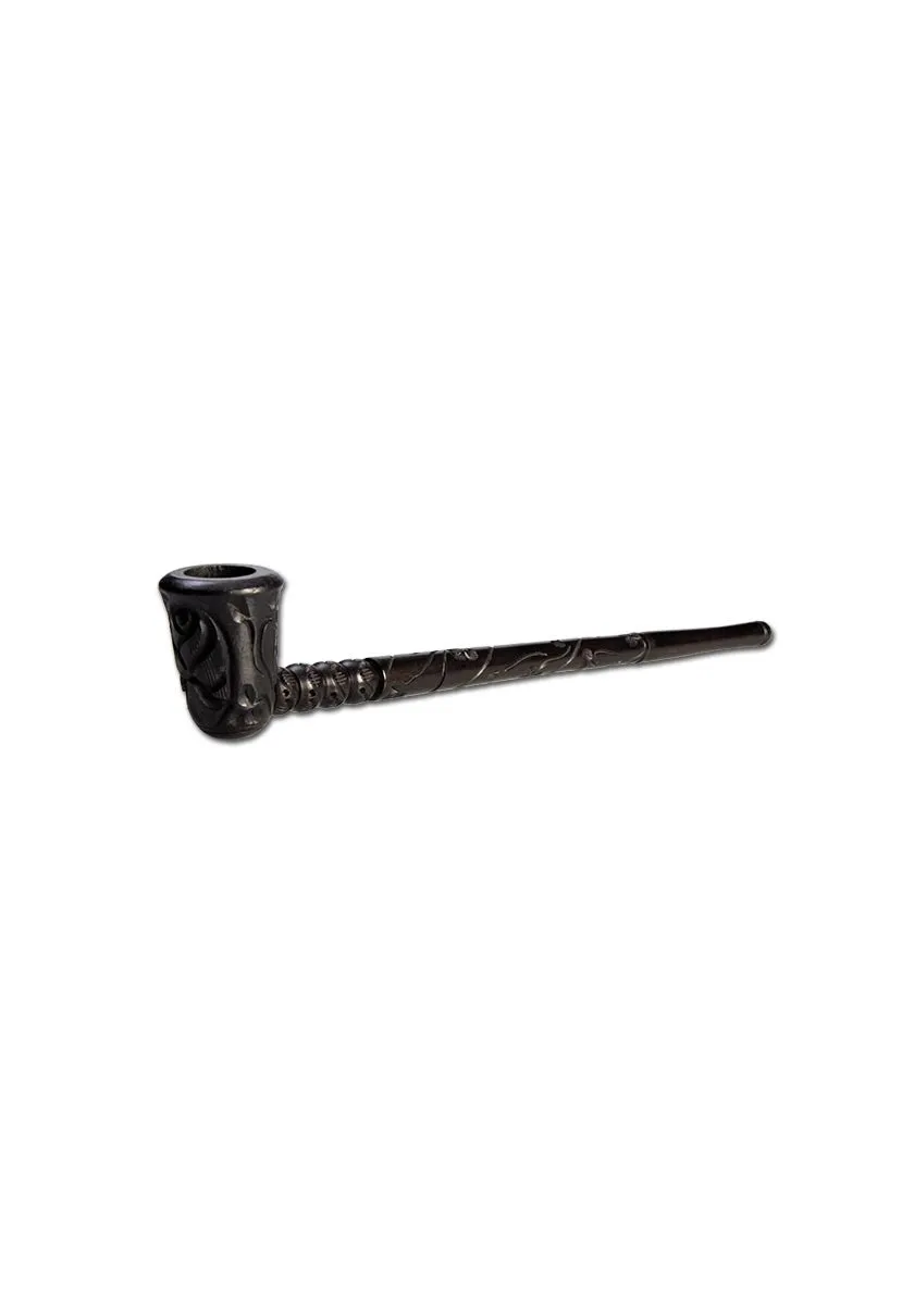 Ebony Pipe pipa con raccordo a vite