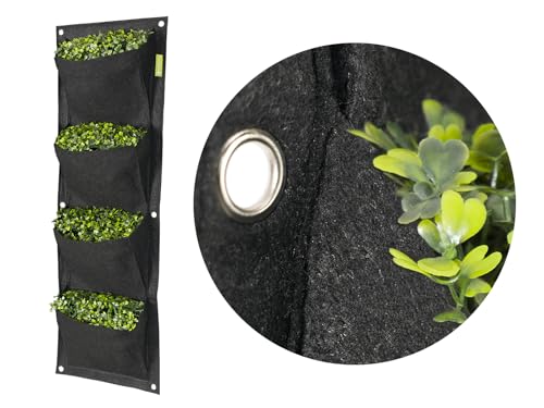 Garden HighPro PROPOT WALL 4 vaso da parete 4 scomparti in PET riciclato