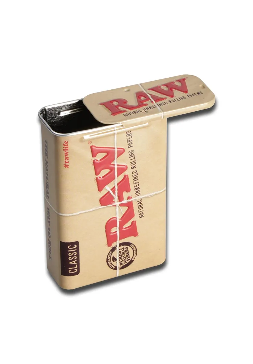 RAW Parafernalia Box with Sliding Lid contenitore con coperchio scorrevole