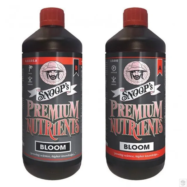 Snoop's Premium Nutrients Bloom A&B fertilizzante fioritura