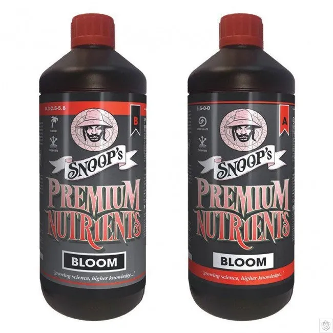 Snoop's Premium Nutrients Bloom A&B fertilizzante fioritura