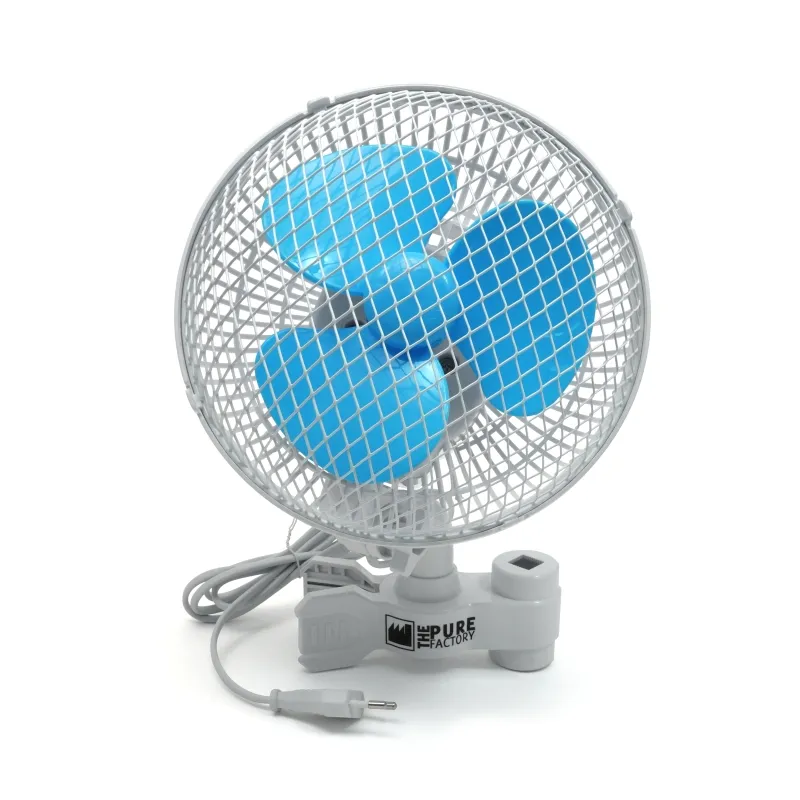 Pure Tent Controllo del clima ventilatore oscillante con clip 180 mm