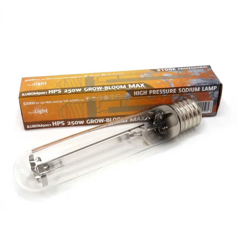 Pure Tent Lampade Pure Light HPS Grow-Bloom Max lampada HPS mista