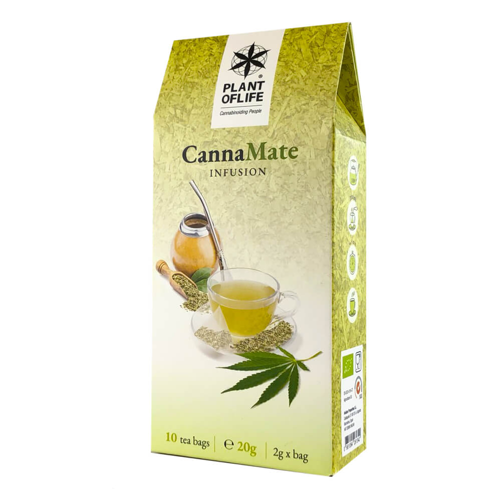 Plant of Life Infuso di Tè al CBD 2.5%–3% gusto Naturale