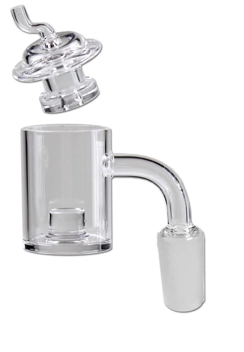 Glass Banger Set with Carb Cap set banger XXL in vetro