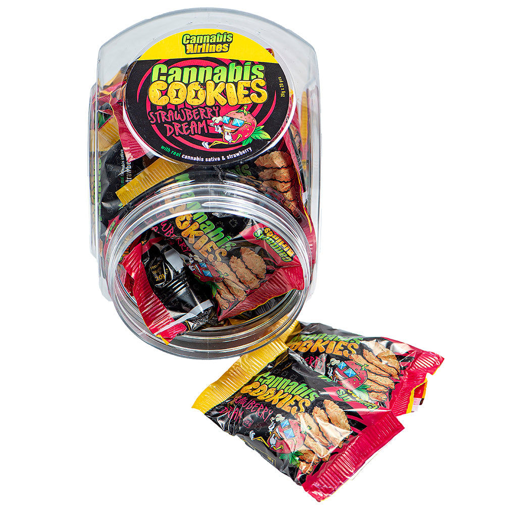Cannabis Airlines Alimenti Cannabis Cookies biscotti Mango Kush alla canapa