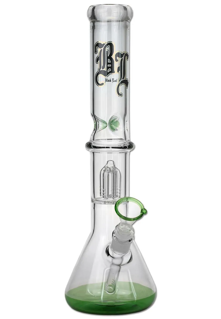 Plantadiscount Parafernalia BL Glass Bong Ice 4-Arm Percolator green bong 4 bracci