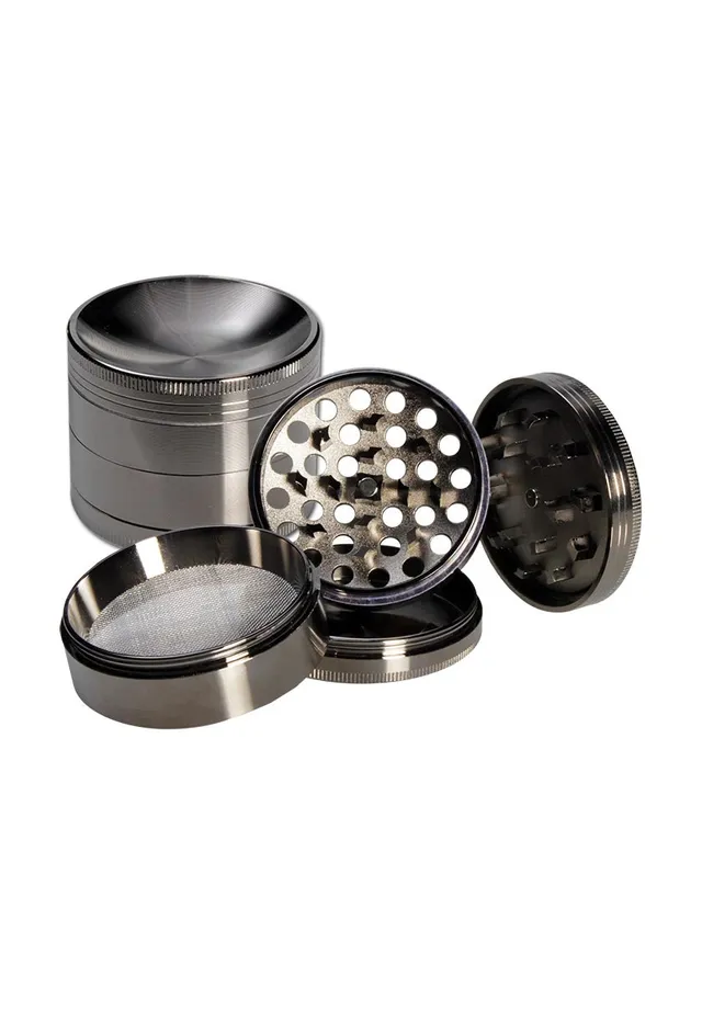 Plantadiscount Parafernalia Grinder 4-part concave grinder grigio 55/51 mm