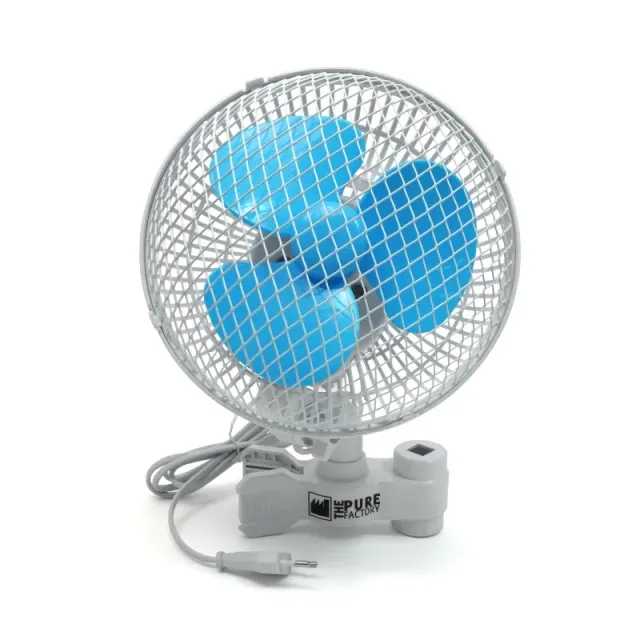 Pure Tent Controllo del clima ventilatore oscillante con clip 180 mm
