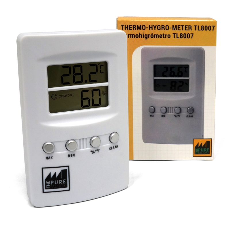 Pure Tent Strumenti di misura TL8007 termoigrometro max-min