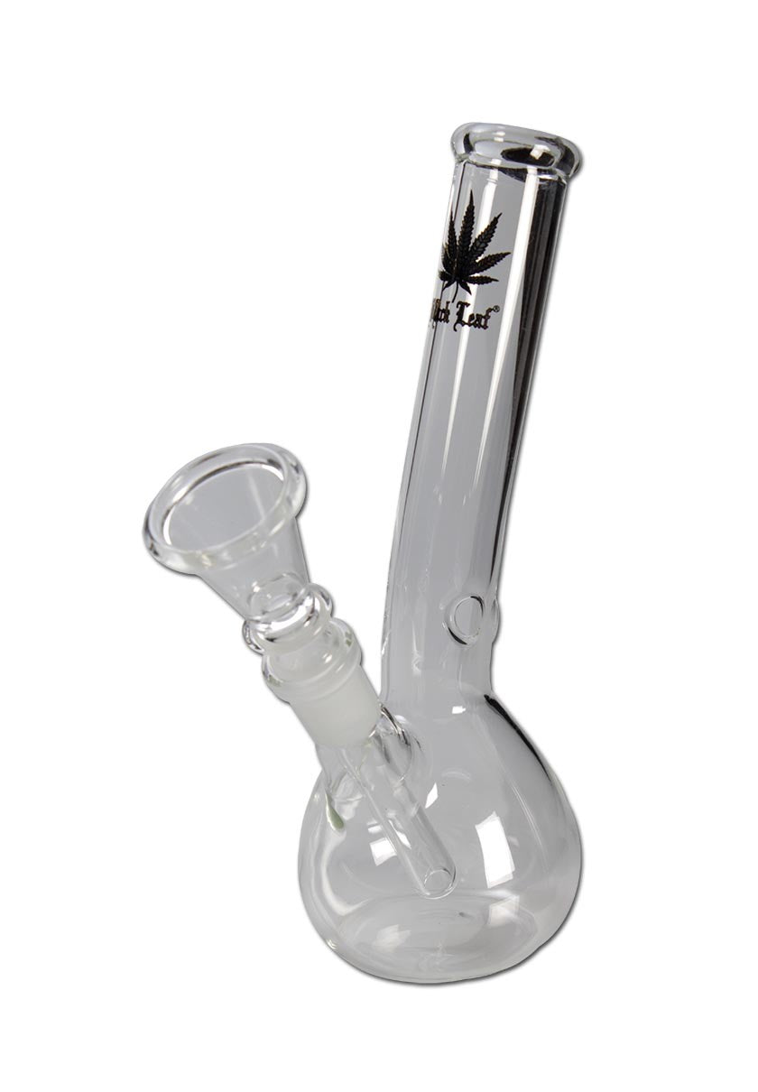 Black Leaf Glasbong Golden Leaf bong in vetro