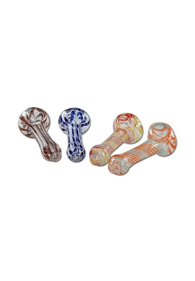 Hand Pipes pipe in vetro con kickhole design assortito