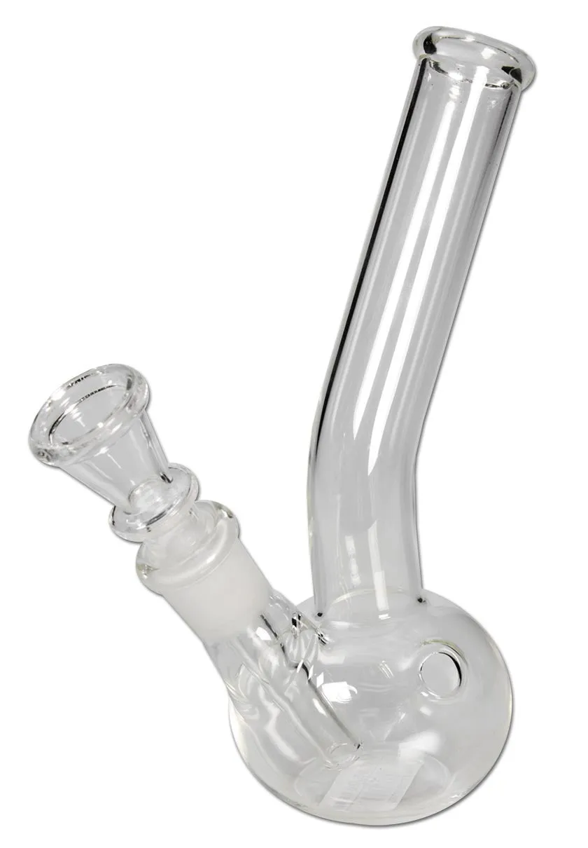 Black Leaf Parafernalia Glass Bong small bong piccolo in vetro