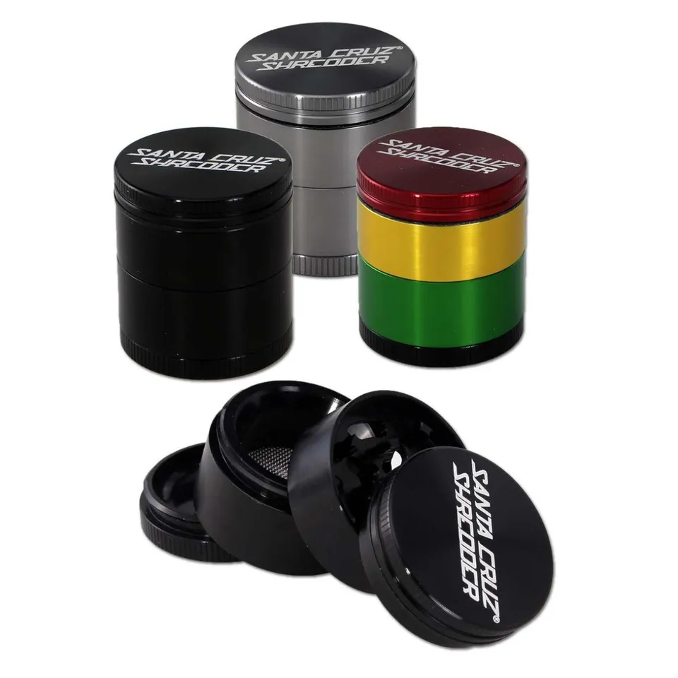 Santa Cruz Shredder grinder 4 parti in alluminio anodizzato