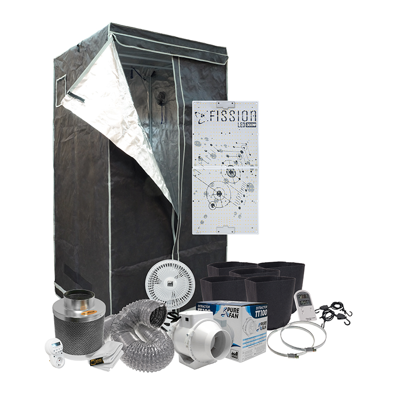Pure Tent Kits Pure Grow Kit Essential 80 kit LED 80×80×160 cm