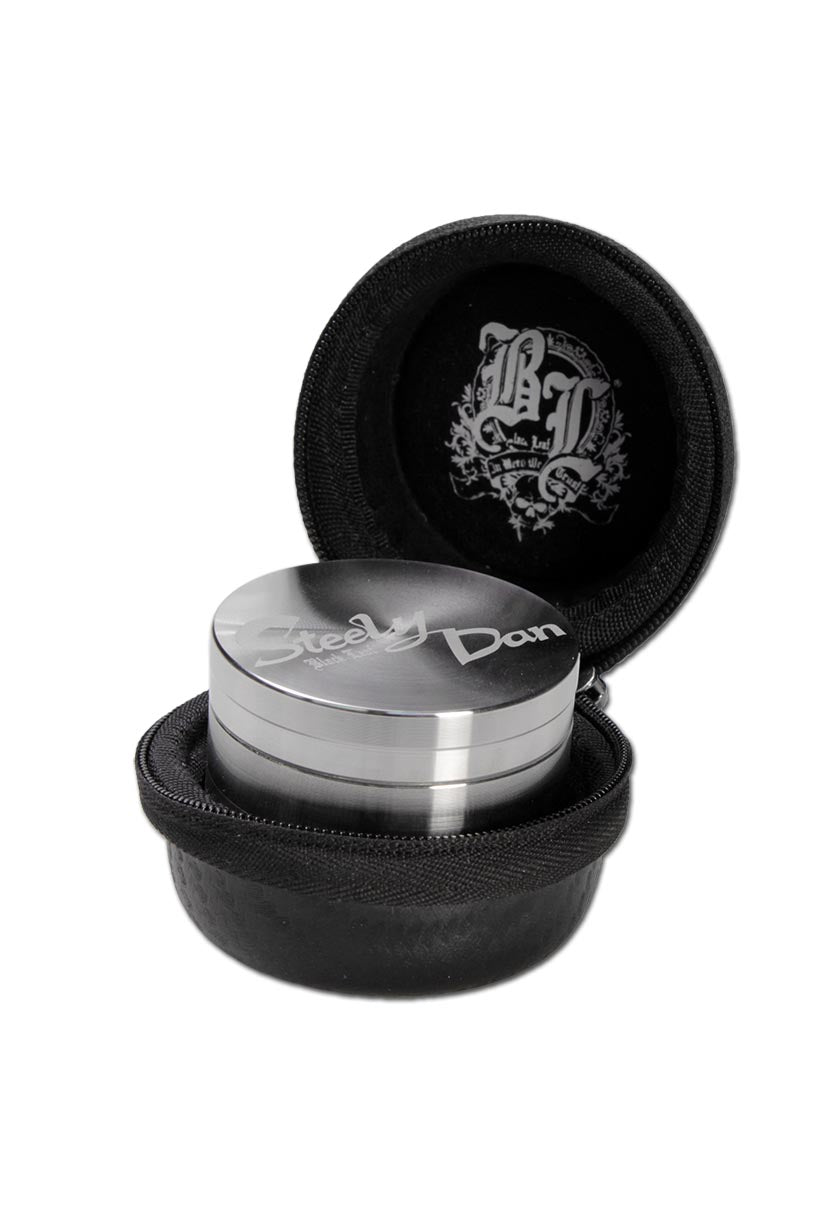 Black Leaf BL Steely Dan Stainless Steel Grinder 4-part 35 mm in acciaio
