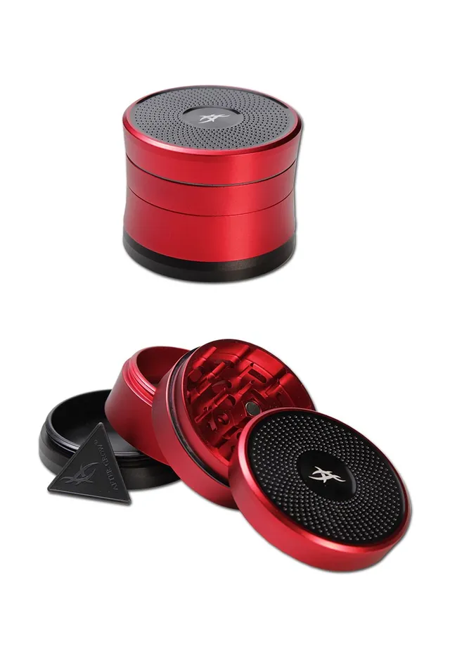 After Grow Solinder Grinder 4-part grinder in alluminio