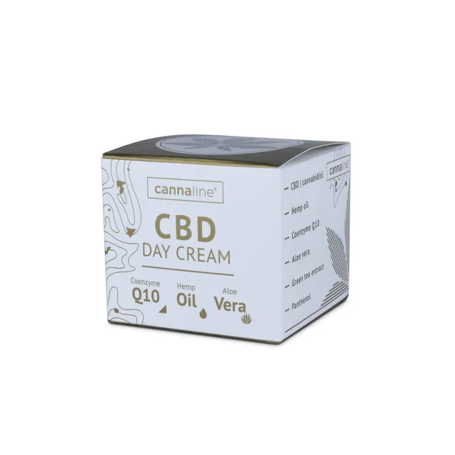 Cannaline Crema da giorno al CBD con Q10 e Aloe Vera