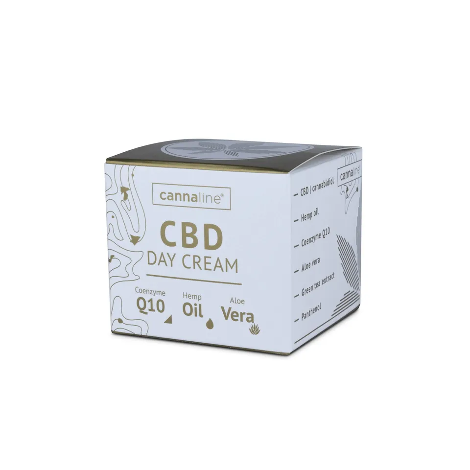 Cannaline Crema da giorno al CBD con Q10 e Aloe Vera