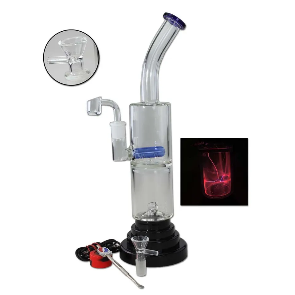 Plantadiscount Parafernalia Plasma Bong for Herbs + Extracts bong con luce plasma