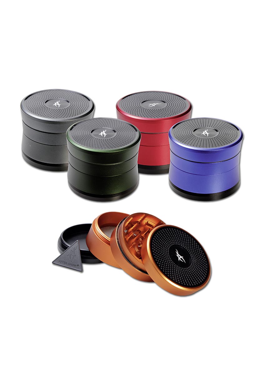 After Grow Solinder Grinder 4-part grinder in alluminio