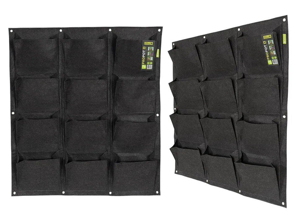Garden HighPro PROPOT WALL 12 vaso da parete 12 scomparti in PET riciclato