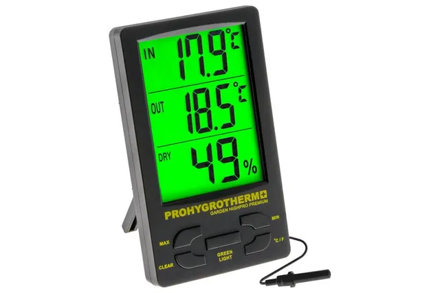 Garden HighPro Termoigrometro da interno LCD min e max