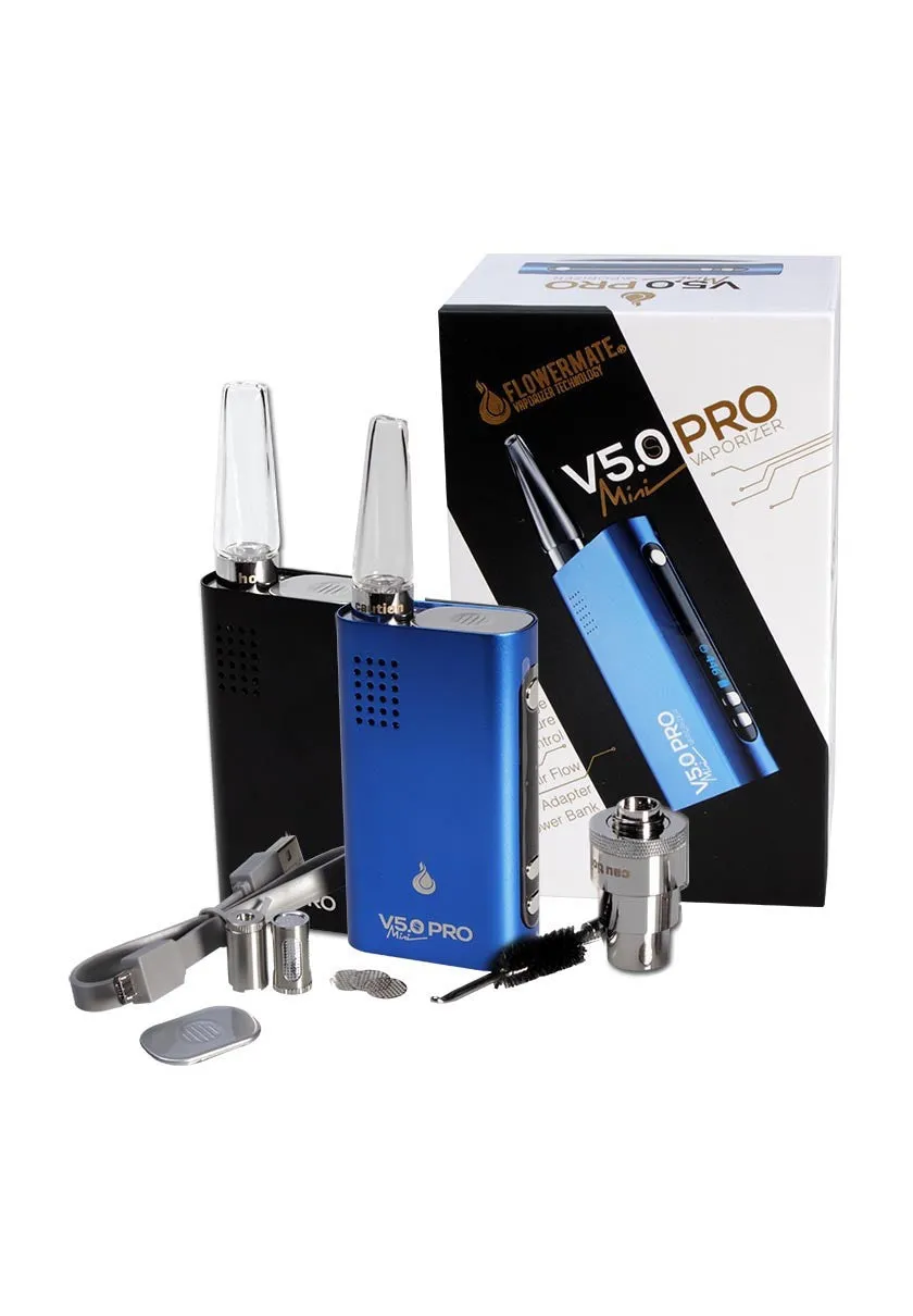FlowerMate Parafernalia V5.0S Pro Mini vaporizzatore 3 in 1