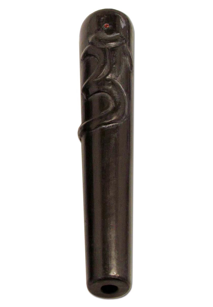 Plantadiscount Parafernalia Ceramic Chillum Om Shiva chillum in ceramica