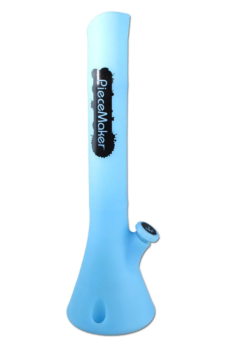 PieceMaker Parafernalia Kahuna Indy Glow bong in silicone