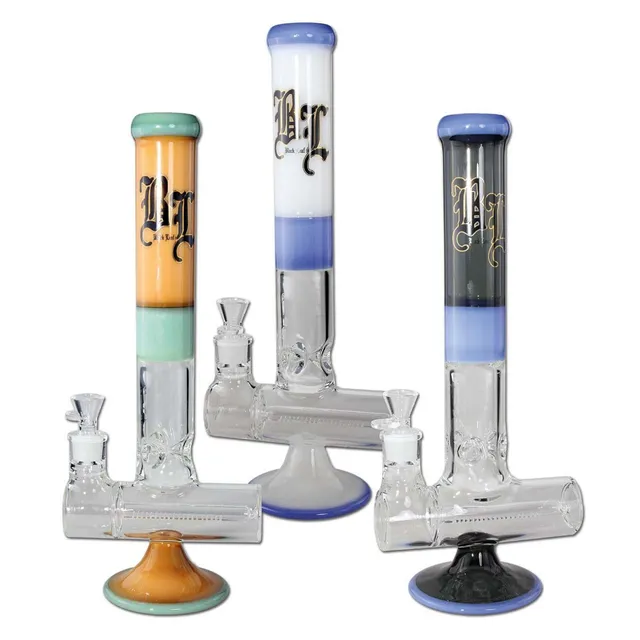 Black Leaf Parafernalia BL Nautilus Deluxe Bong with Inline Slit Diffuser 5 mm