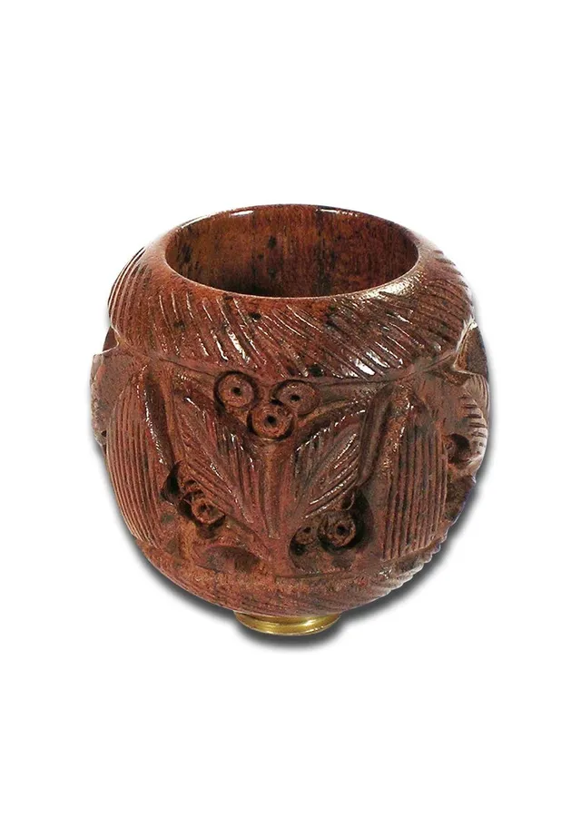 Plantadiscount Parafernalia Rosewood Bowl carved braciere avvitabile