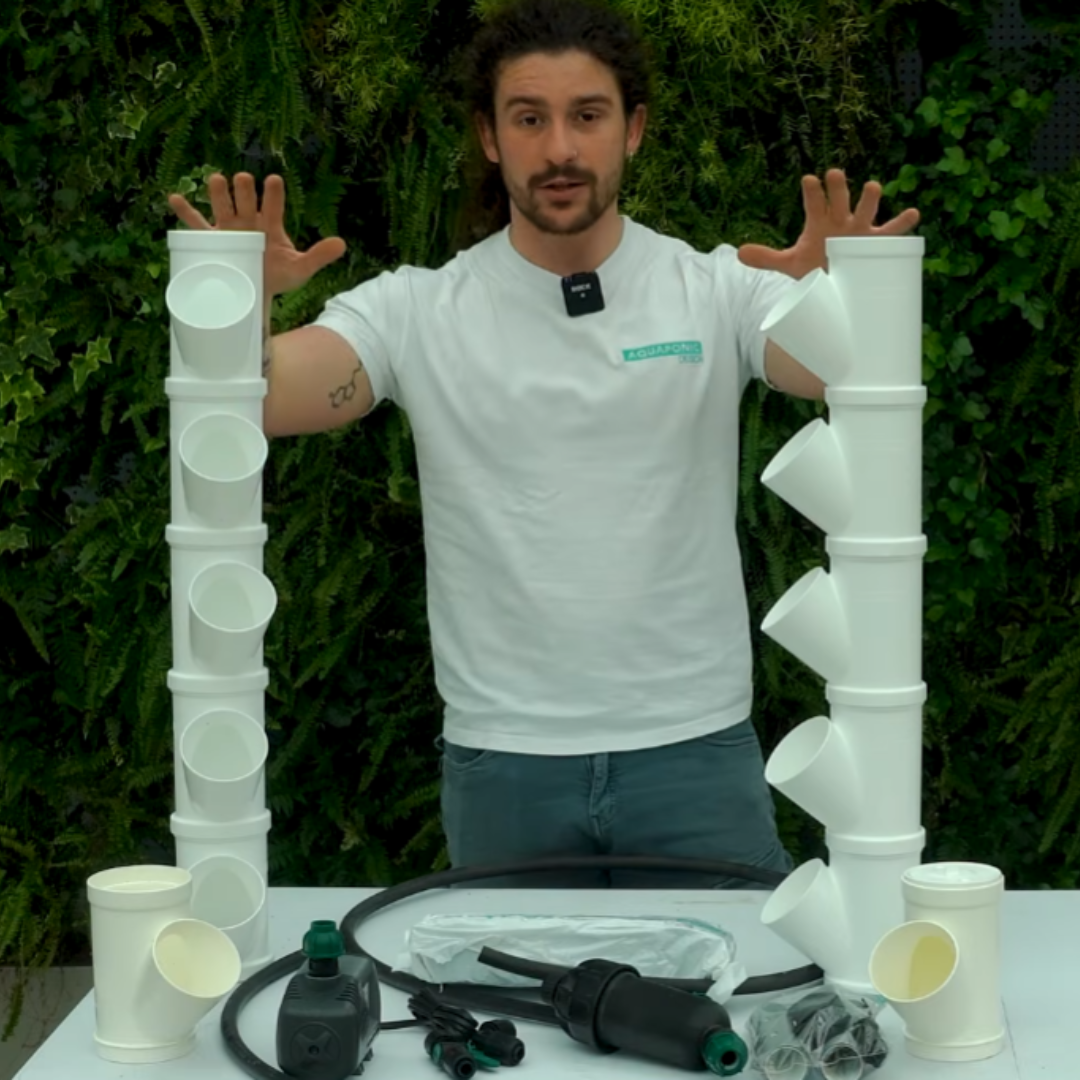 Aquaponic Design Kit idroponica KIT MAKERS kit 20 minibraghe con pompa