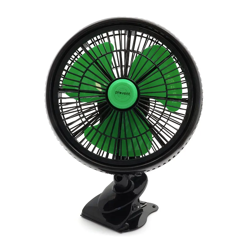 Pure Tent Controllo del clima Ventilatore oscillante Pro-Vent 25 cm a clip