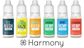 Harmony e-liquid CBD 300 mg 10 ml