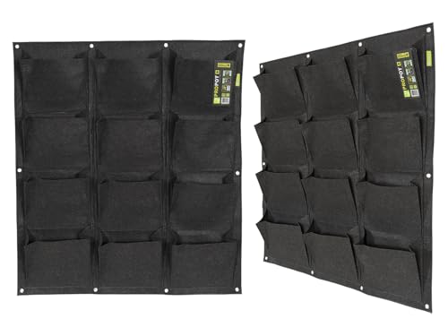 Garden HighPro PROPOT WALL 12 vaso da parete 12 scomparti in PET riciclato