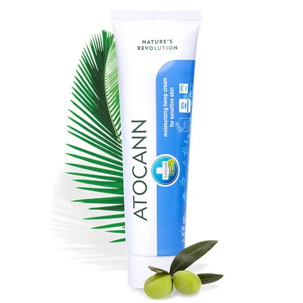 Annabis Atocann crema naturale alla canapa 100 ml per pelle secca