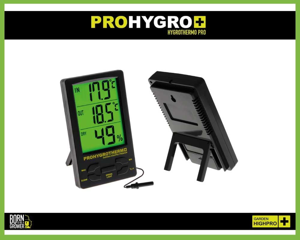 Garden HighPro Termoigrometro da interno LCD min e max
